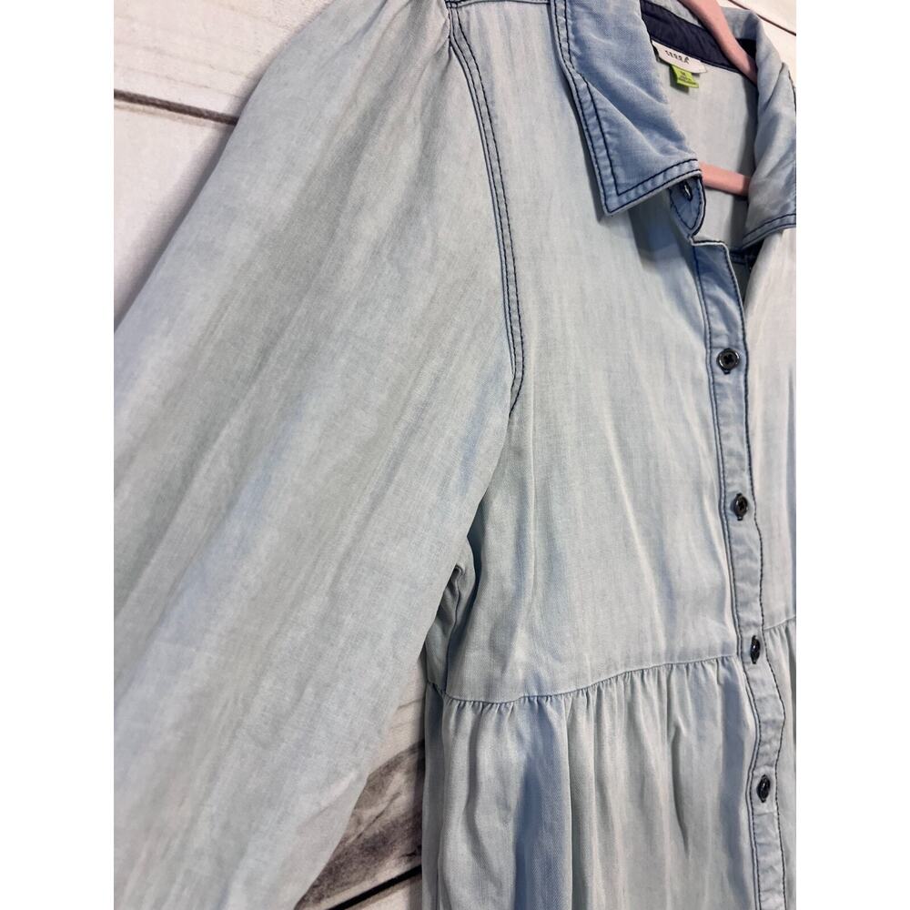 Light Blue Denim Dress